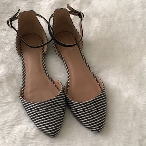 Cute Striped Flats